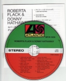 Flack, Roberta & Donny Hathaway : Roberta Flack & Donny Hathaway : CD & Japanese booklet